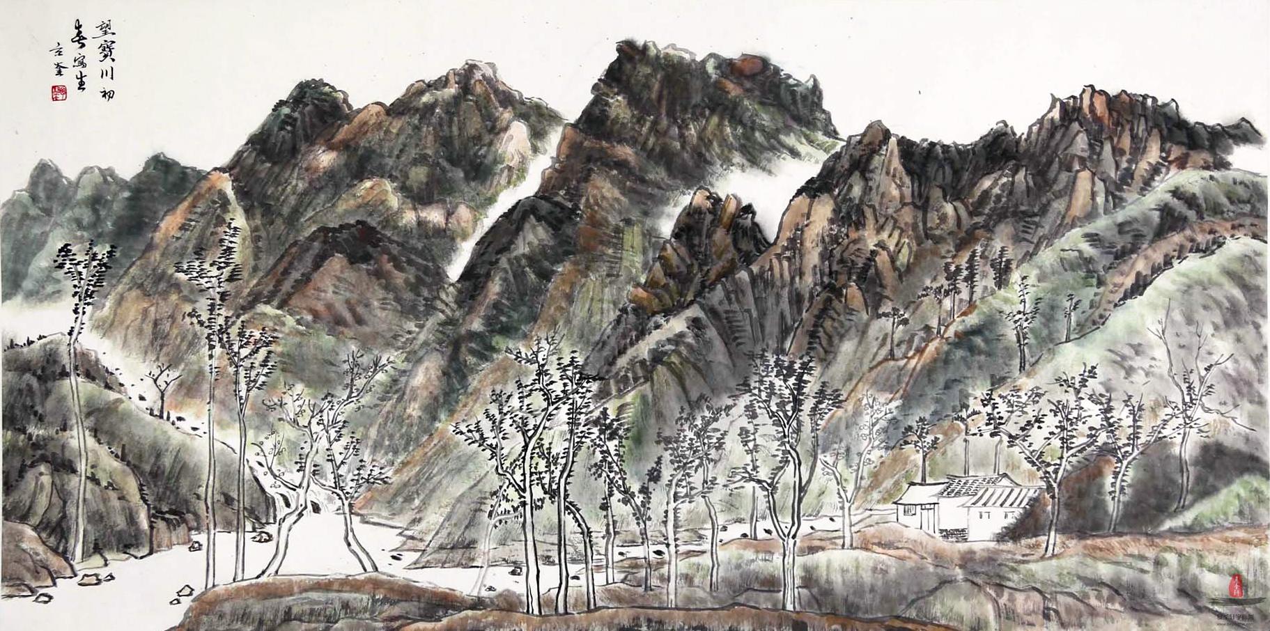 丁景奎山水